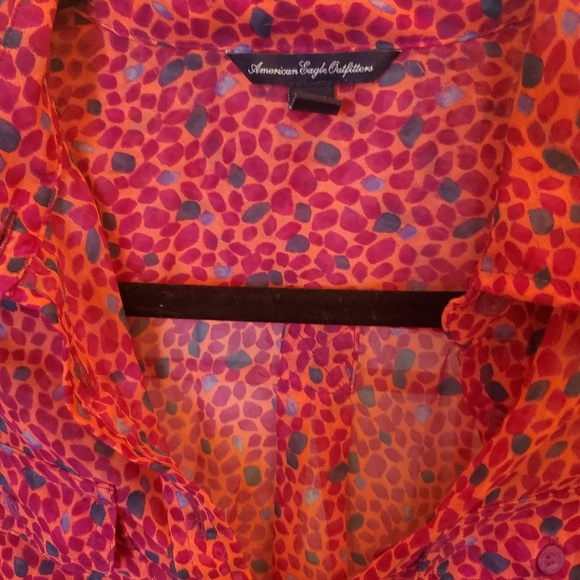 XS American eagle blouse - Picture 2 of 3